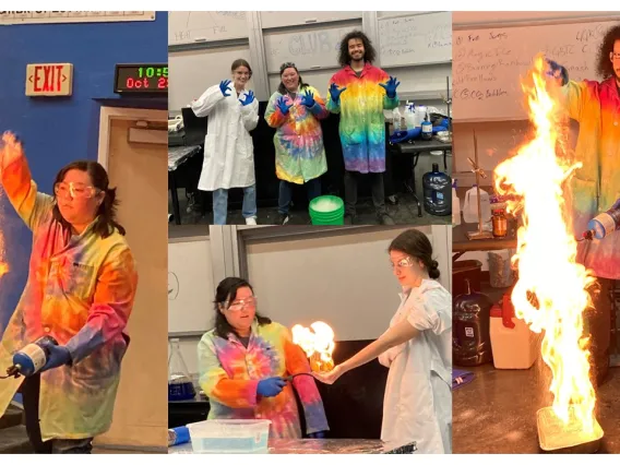 Chemistry Magic Show collage