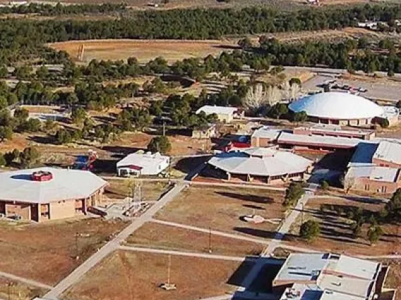 Dine Community College Aerial View