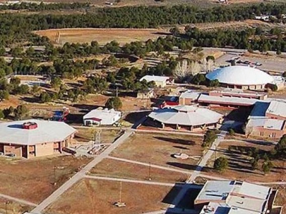 Dine Community College Aerial View