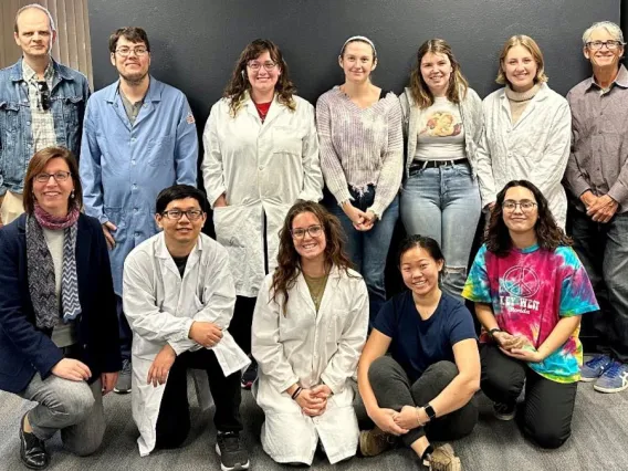 Chemsitry Discovery Team smiling together