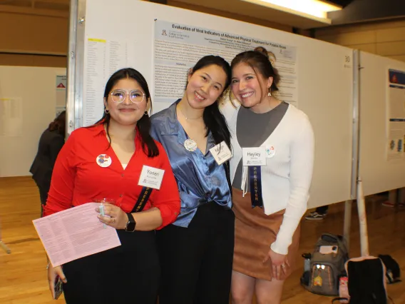 Photo taken during the 2023 CBC Undergraduate Poster Fair