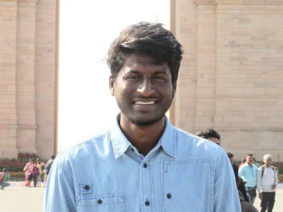 new CBC student Sivaraj Velusamy