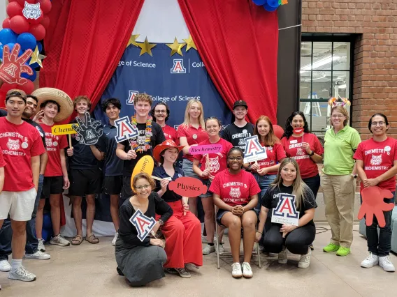 CBC group photo at the CoS New Student Welcome event