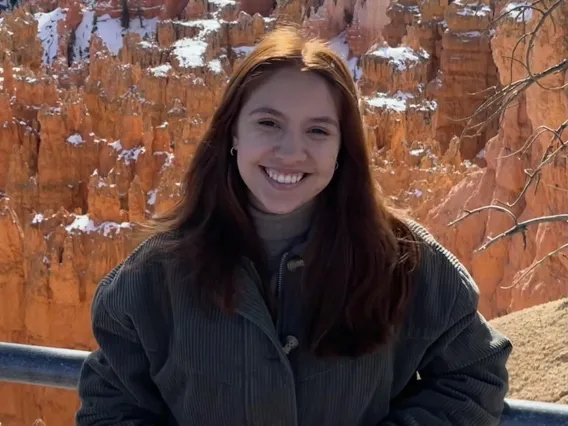 Photo of College Student Smiling