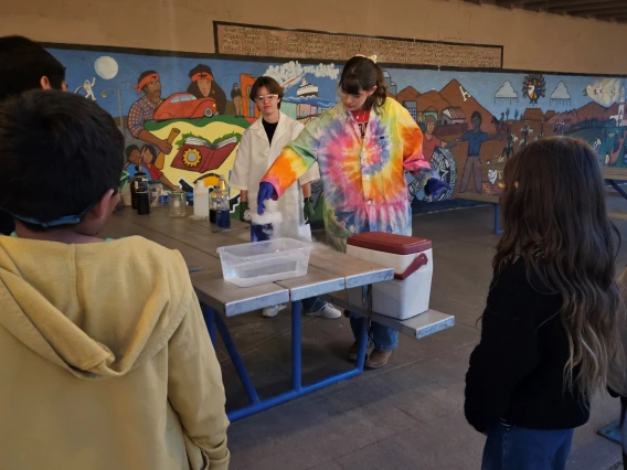 Photo of Chem Club at Carrillo School 