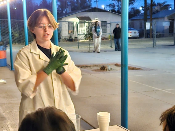 Photo of Chem Club at Carrillo School