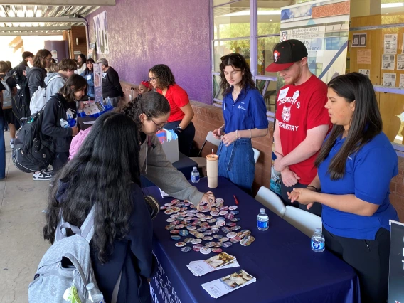 Photo of CBC at UHS Career Fair