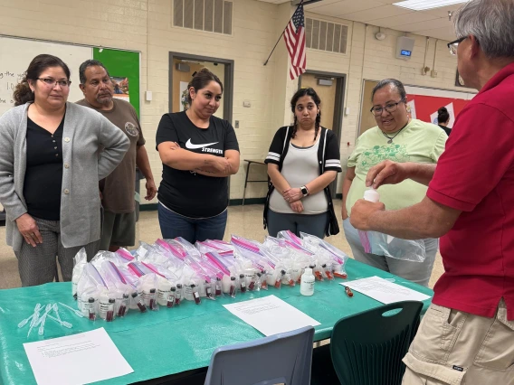 CBC team at Apollo Middle School