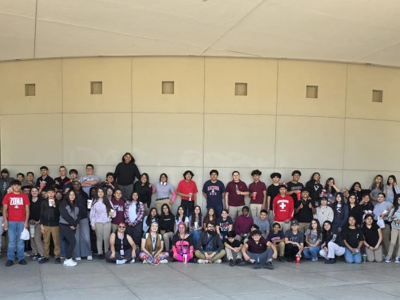 Challenger Middle School 8th Graders visit CBC