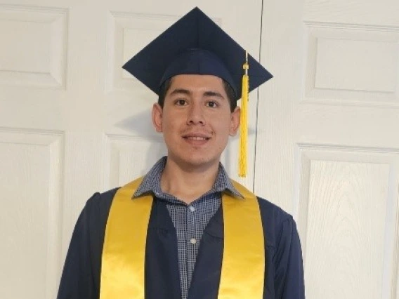 CBC Graduating student Christian Viramontes