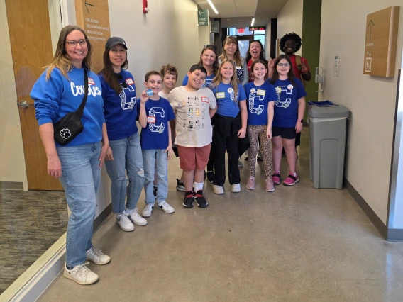 Cottonwood Elementary School 5th graders visit CBC