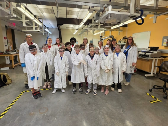 Cottonwood Elementary School 5th graders visit CBC