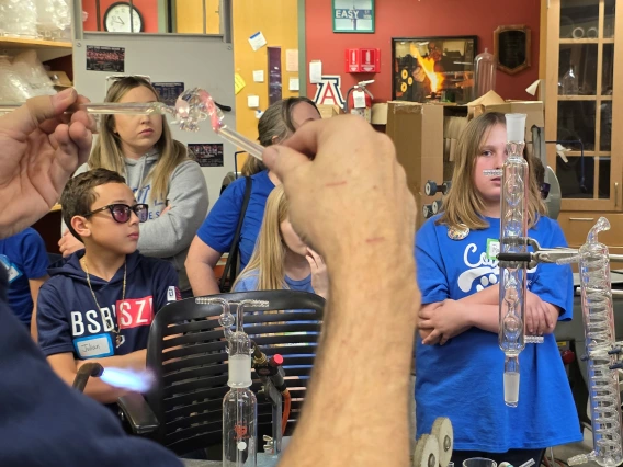 Cottonwood Elementary School 5th graders visit CBC