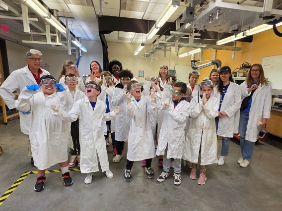 Cottonwood Elementary School 5th graders visit CBC