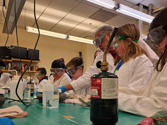 Cottonwood Elementary School 5th graders visit CBC