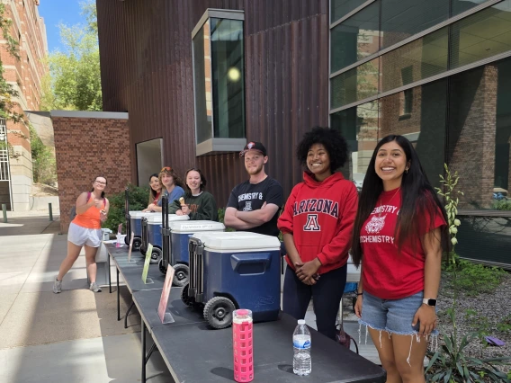 CBC Ice Cream Social between Chemistry & Commons and CSB 