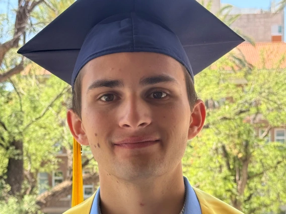 CBC Graduating Student Jacob Fredman