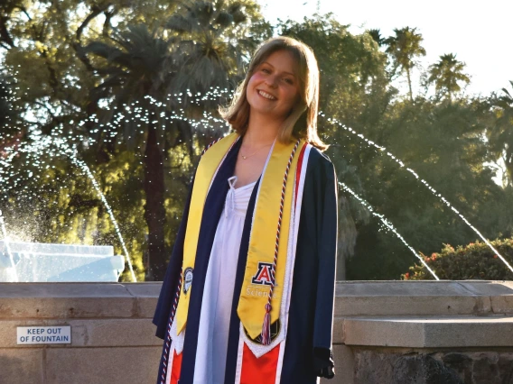CBC Graduating student Josi Hewitt