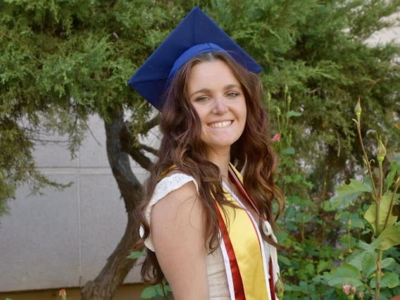 CBC Graduating student Madison Grams