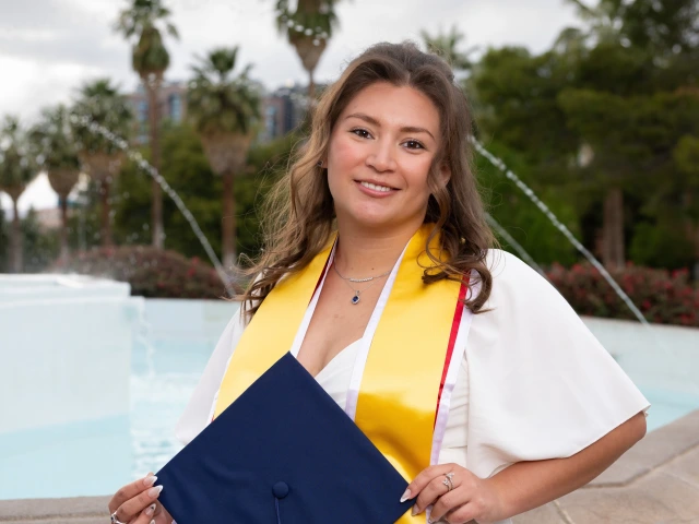 CBC Graduating student Makaela Valencia