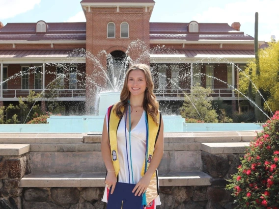 CBC Graduating student Samantha Thomas