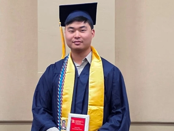 CBC Graduating Student Sean Chen