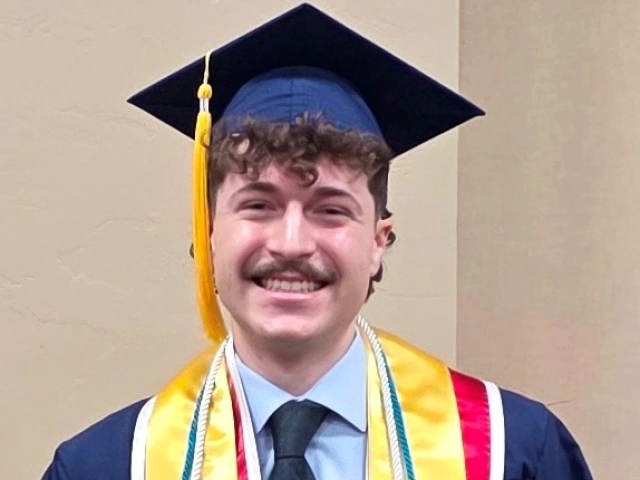 CBC Graduating Student Tyler Martinez