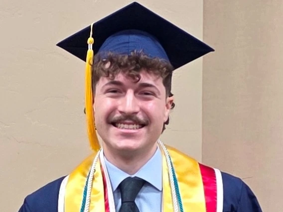 CBC Graduating Student Tyler Martinez
