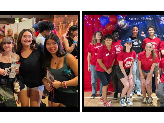 2025 COS New Student Welcome photo collage