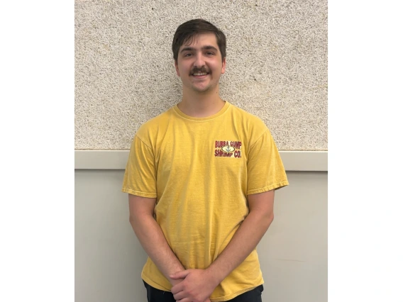 CBC graduate student Hayden Leatherwood