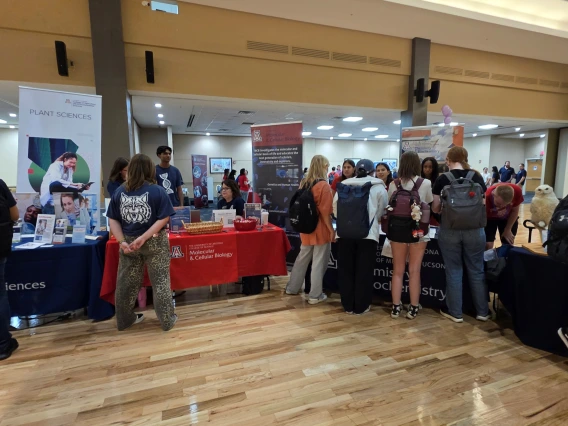 Photo of CBC at Meet Your Major Fair