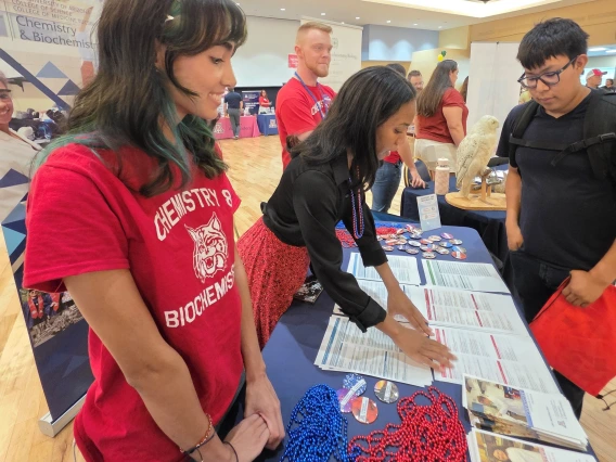 Photo of CBC at Meet Your Major Fair