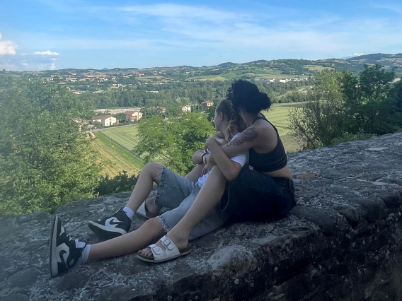 Photo Alice Miranda took in Italy