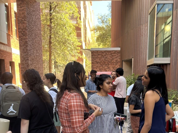Photo from Grad Council Coffee Hour on October 6th