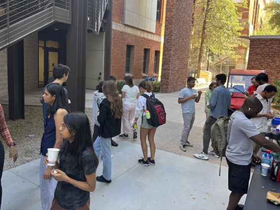 Photo from Grad Council Coffee Hour on October 6th