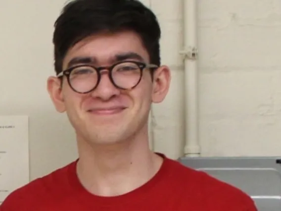 Jamie smiling