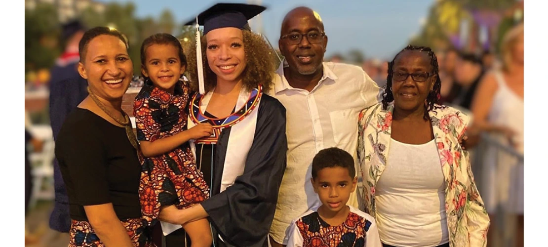 Machatha Family at Graduation