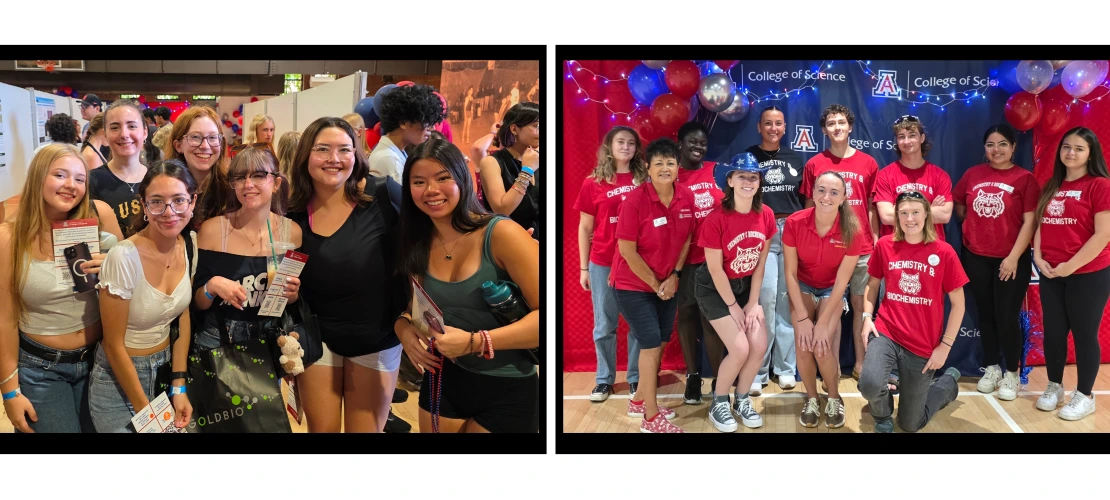 2025 COS New Student Welcome photo collage