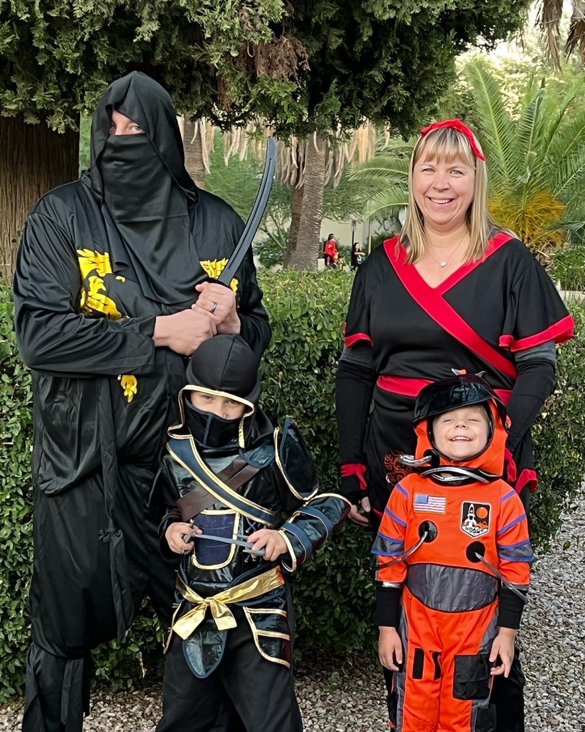 The chemistry ninjas - Massani family