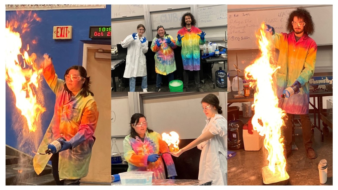 Chemistry Magic Show collage