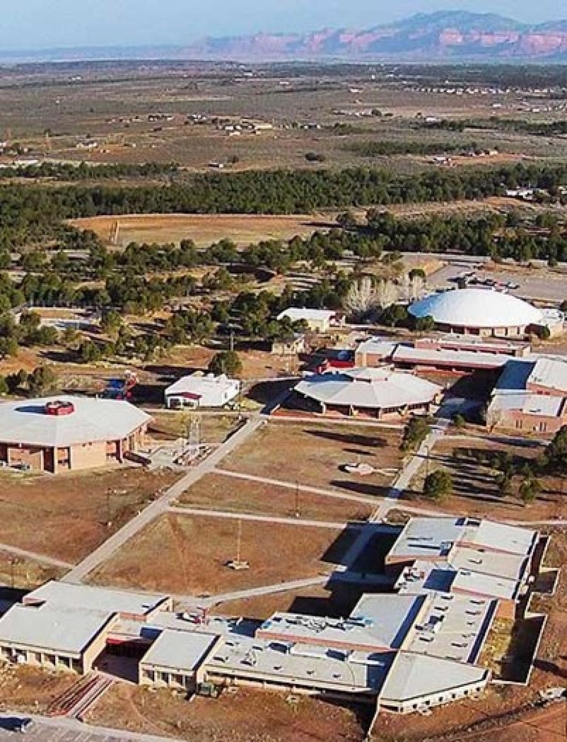 Dine Community College Aerial View