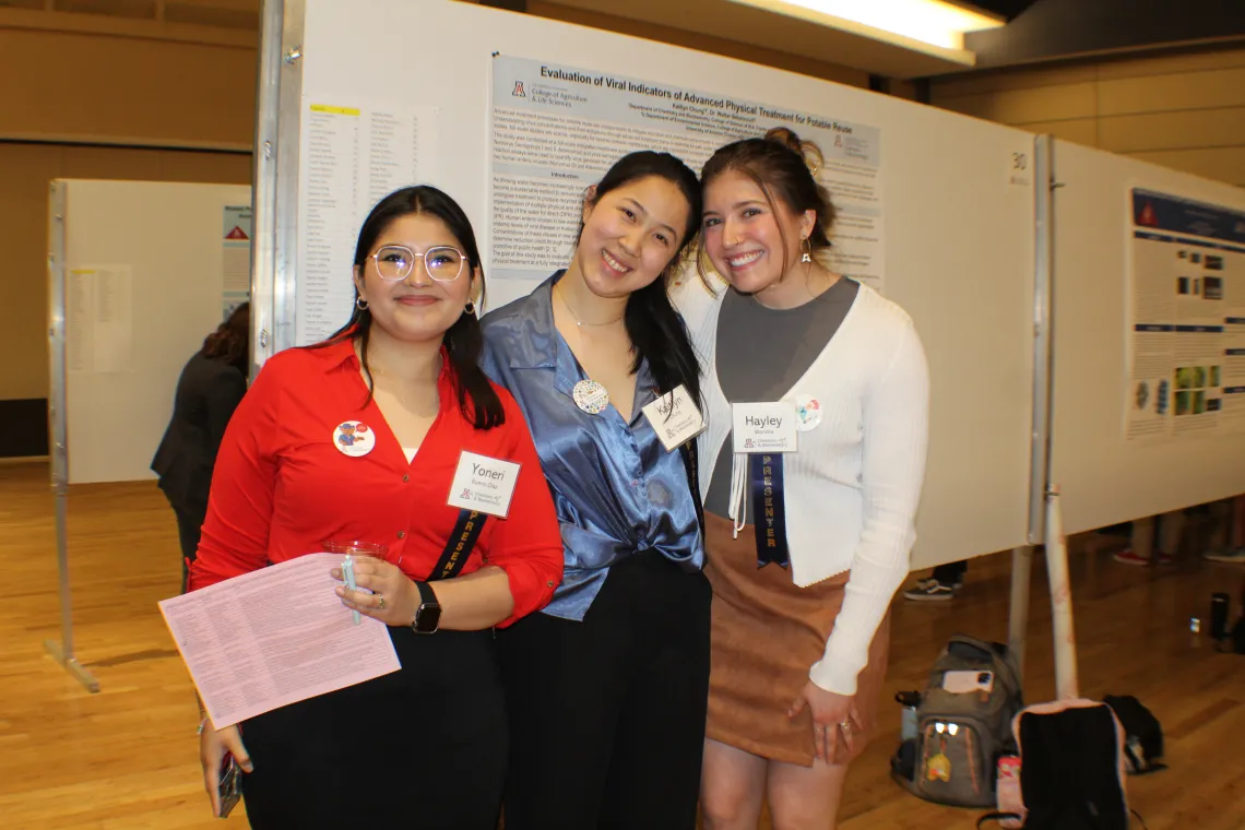 Photo taken during the 2023 CBC Undergraduate Poster Fair