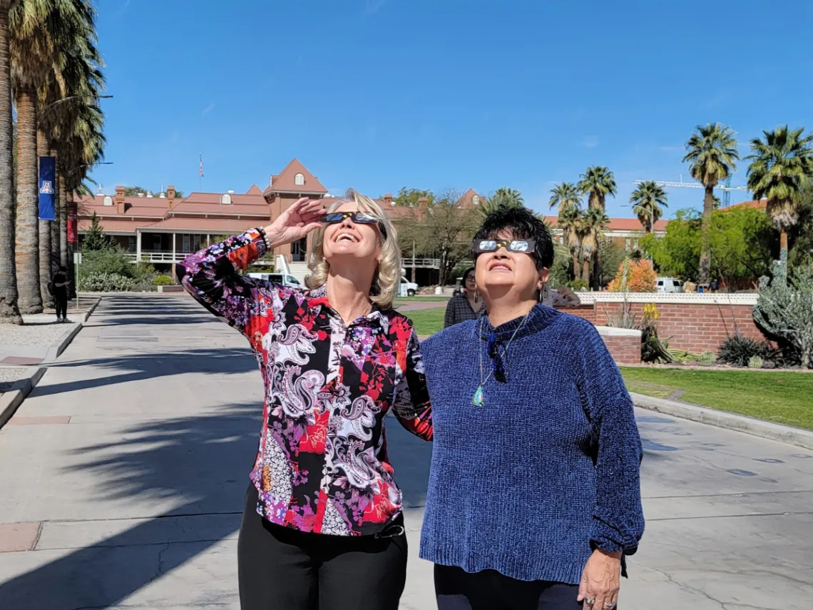 Lisa Arotta (left) and Olivia Mendoza (right)