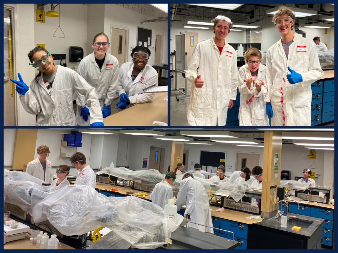 CBC outreach, STEAM Chemistry Camp