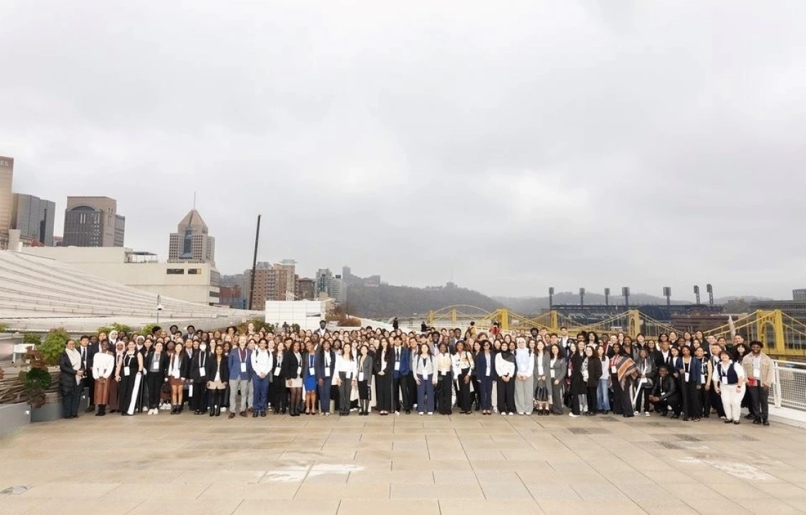 ABRCMS group photo outside