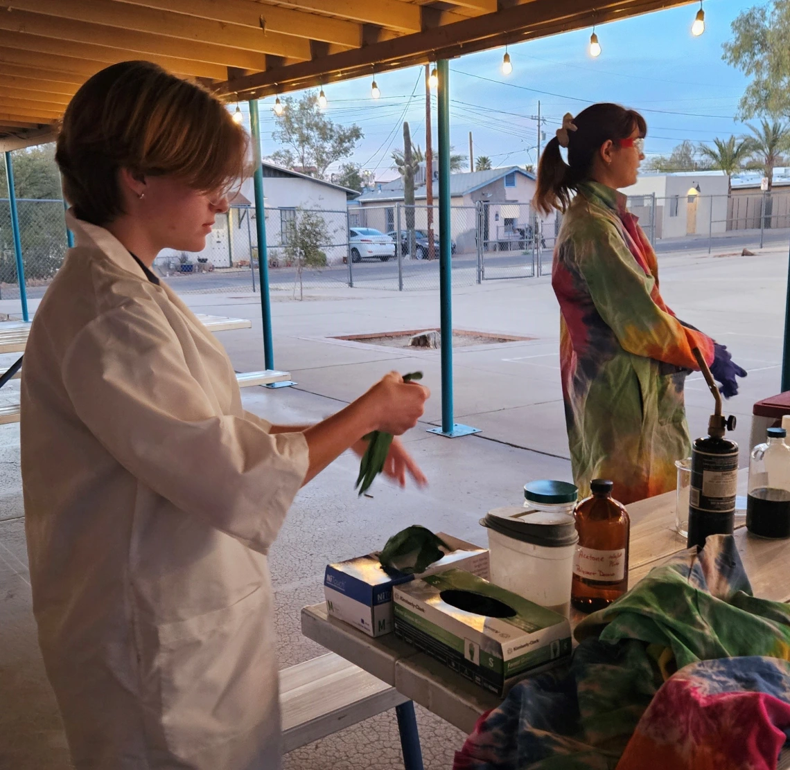 Photo of Chem Club at Carrillo School