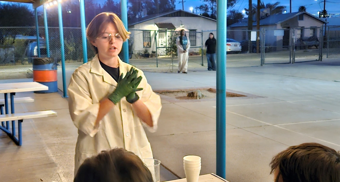 Photo of Chem Club at Carrillo School