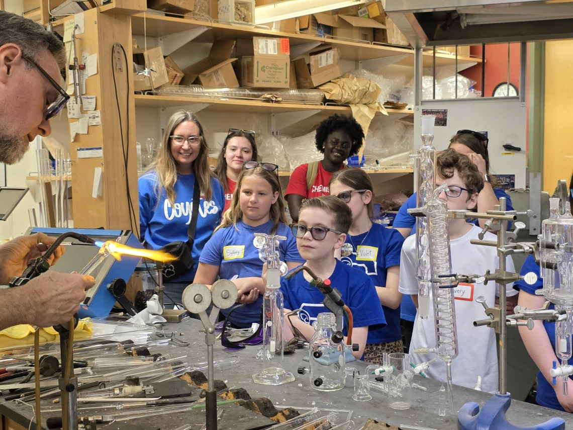 Cottonwood Elementary School 5th graders visit CBC