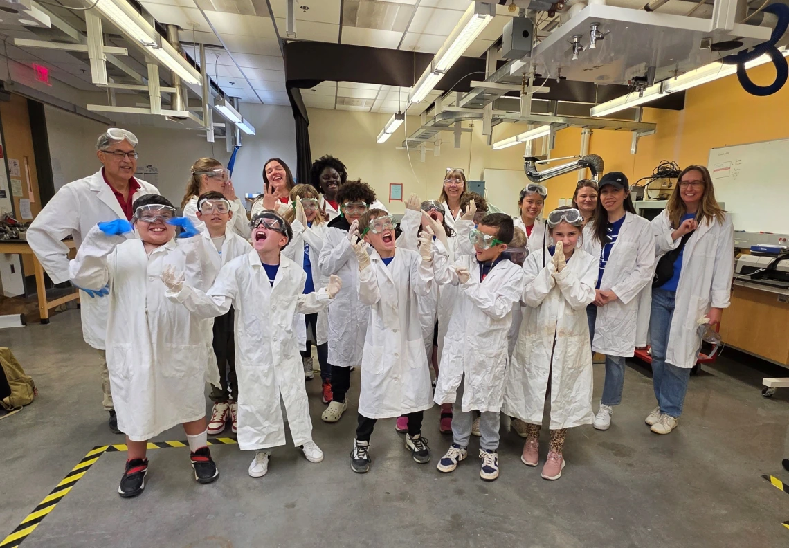 Cottonwood Elementary School 5th graders visit CBC