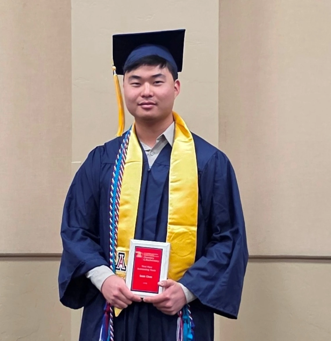 CBC Graduating Student Sean Chen